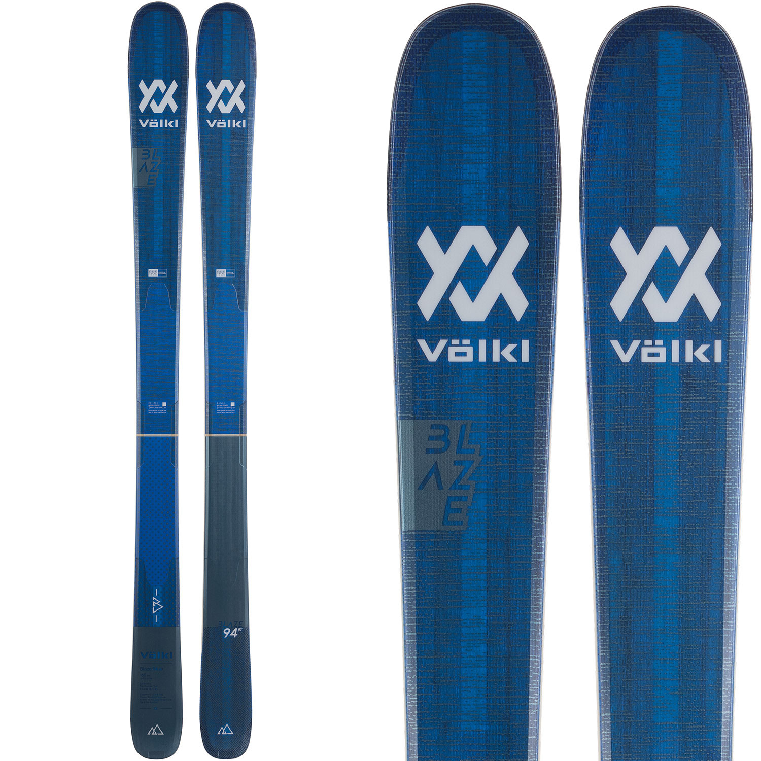 Volkl Blaze 94 W Skis 2023 // Women's The Ski Monster